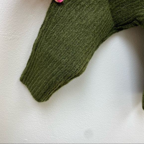 Leith Women's Chunky Knit Turtle Neck Dolman Sleeves Sweater XSmall New - Picture 7 of 9